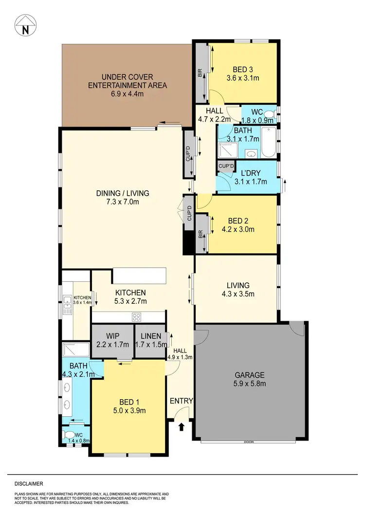 Floorplan of Homely house listing, 19B Magpie Street, Golden Point VIC 3350