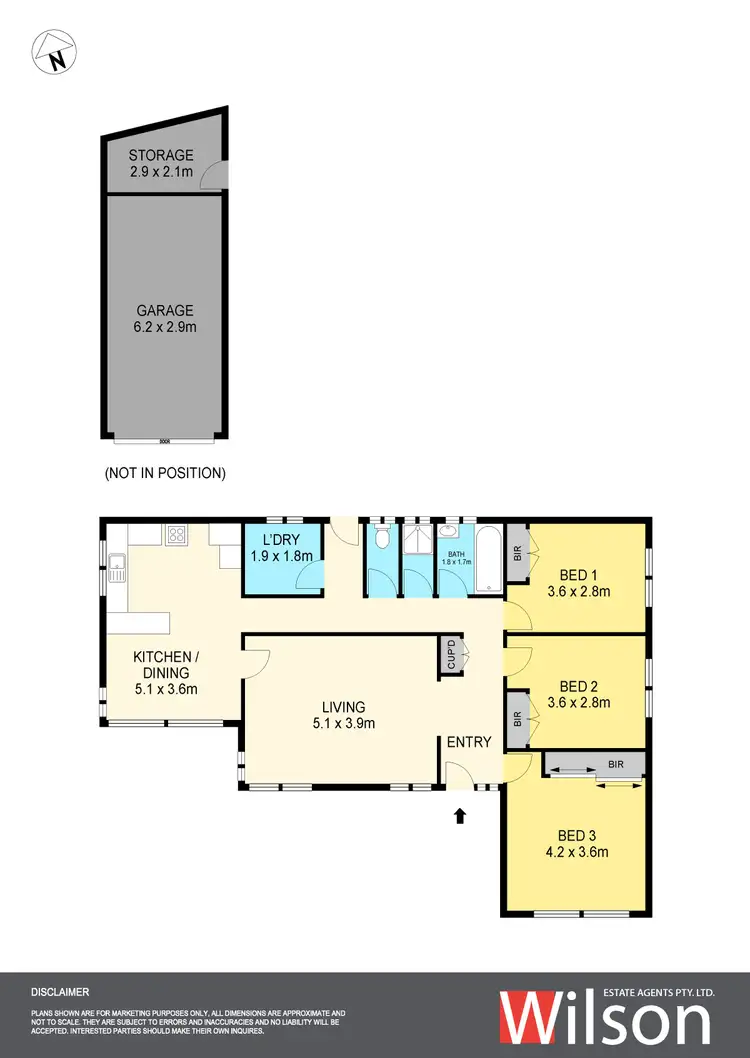 Floorplan of Homely house listing, 14 Cambridge Street, Wendouree VIC 3355