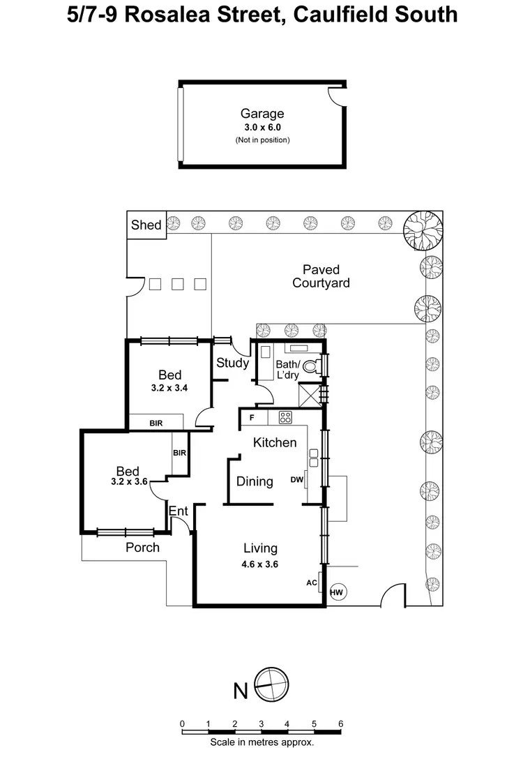 Floorplan of Homely unit listing, 5/7-9 Roselea Street, Caulfield South VIC 3162
