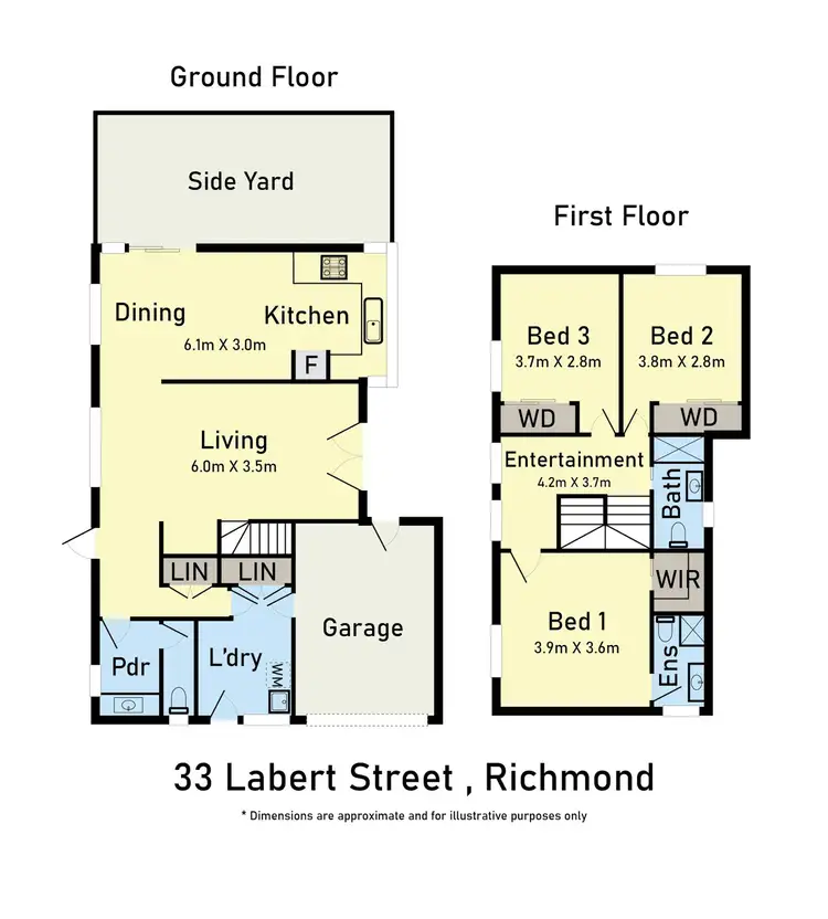 Floorplan of Homely house listing, 33 Lambert Street, Richmond VIC 3121