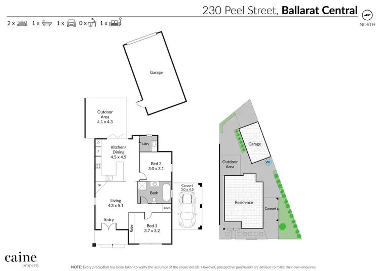 Floorplan of Homely house listing, 230 Peel Street North, Ballarat East VIC 3350
