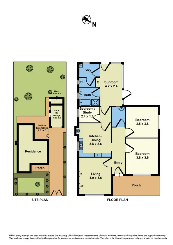 Floorplan of Homely house listing, 3 Cleghorn Avenue, Altona North VIC 3025