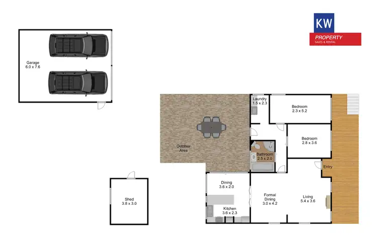 Floorplan of Homely house listing, 31 Robertson St, Morwell VIC 3840