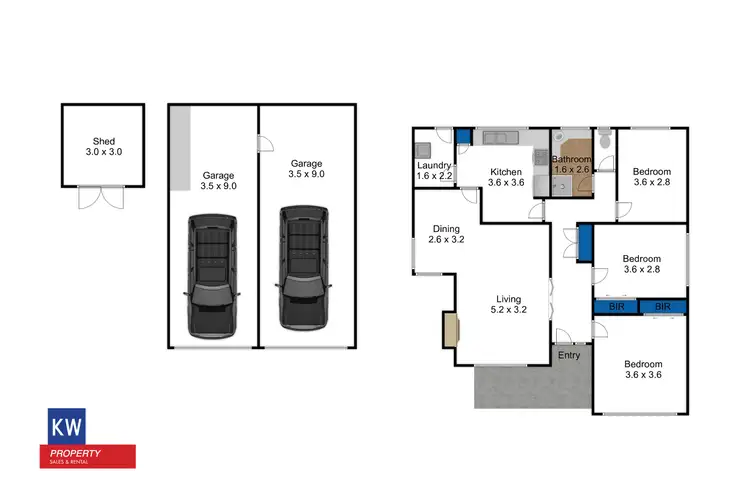 Floorplan of Homely house listing, 10 Martin Gr, Morwell VIC 3840