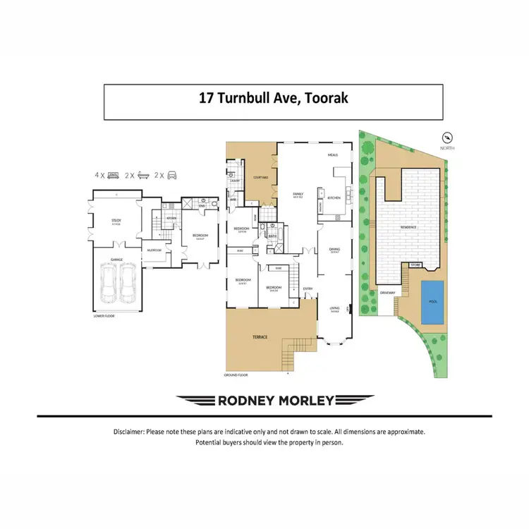 Floorplan of Homely house listing, 17 Turnbull Avenue, Toorak VIC 3142