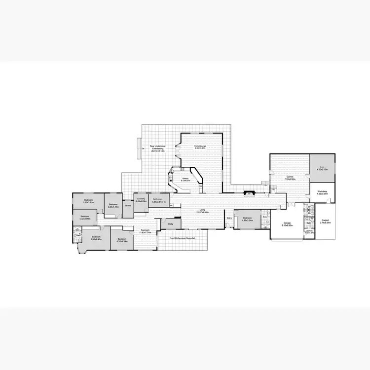 Floorplan of Homely house listing, 22 Tatlock Street, Hamilton VIC 3300