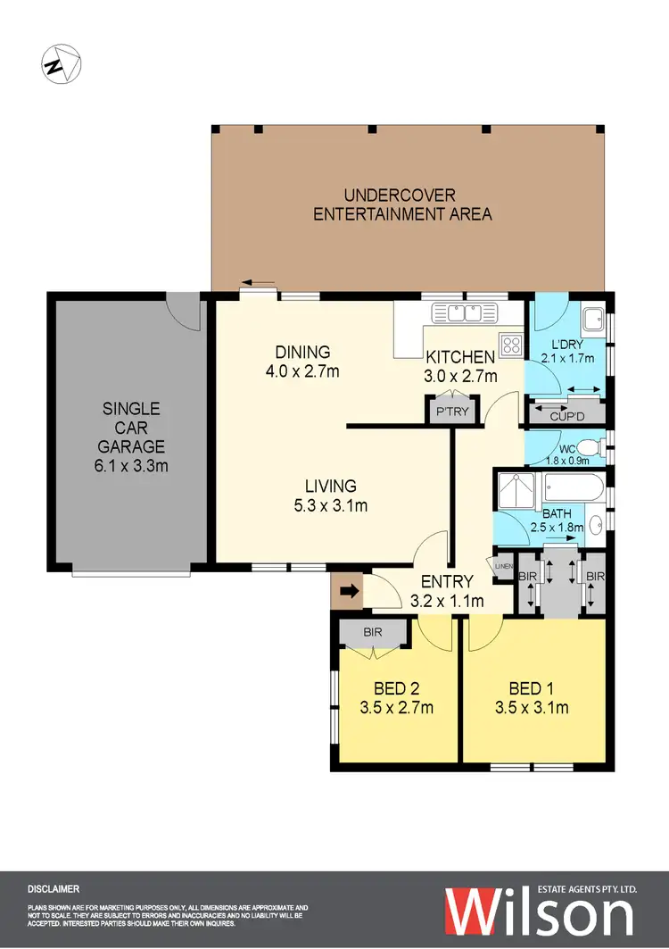 Floorplan of Homely townhouse listing, 9/316 Lal Lal Street, Canadian VIC 3350