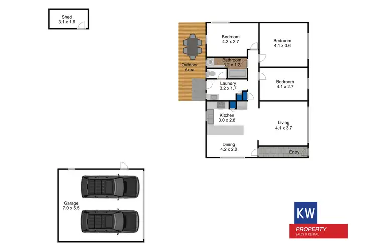 Floorplan of Homely house listing, 14 Mcdonald Way, Churchill VIC 3842
