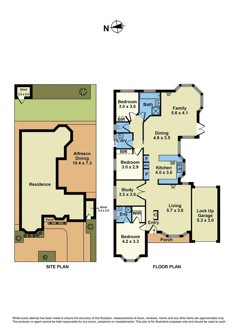 Floorplan of Homely house listing, 3 Diggers Place, Caroline Springs VIC 3023