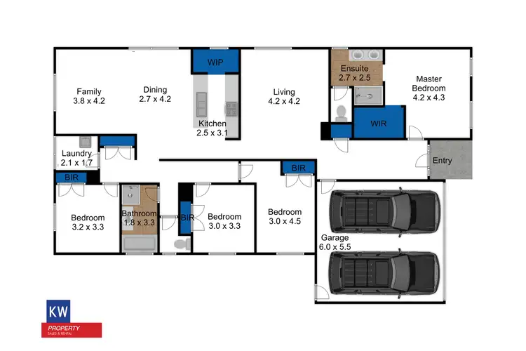 Floorplan of Homely house listing, 36 Couling Cres, Yinnar VIC 3869