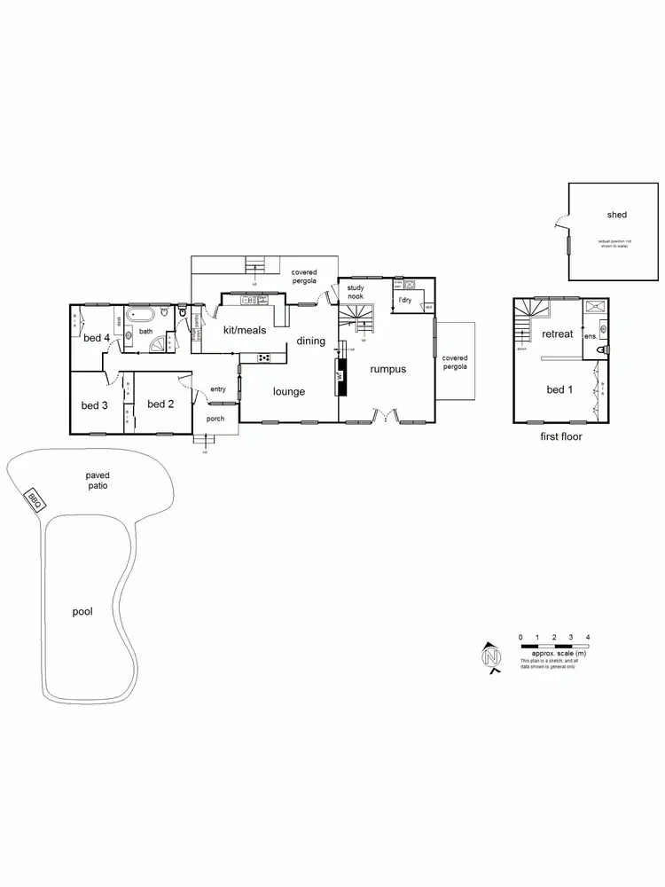 Floorplan of Homely house listing, Address available on request