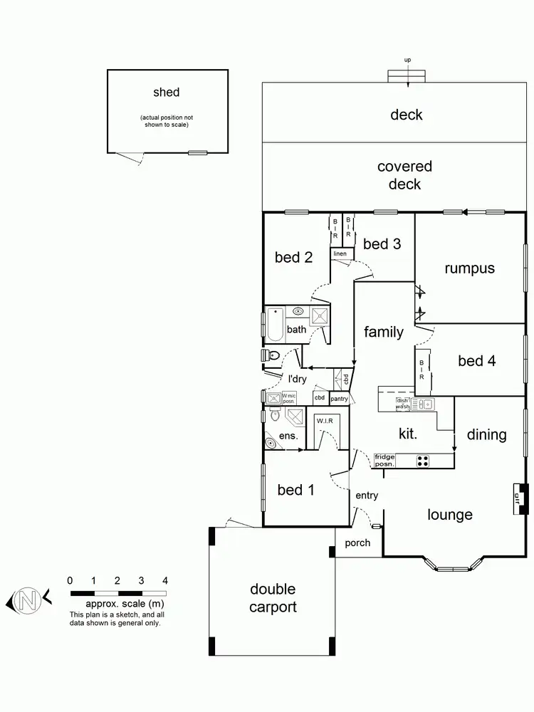 Floorplan of Homely house listing, Address available on request