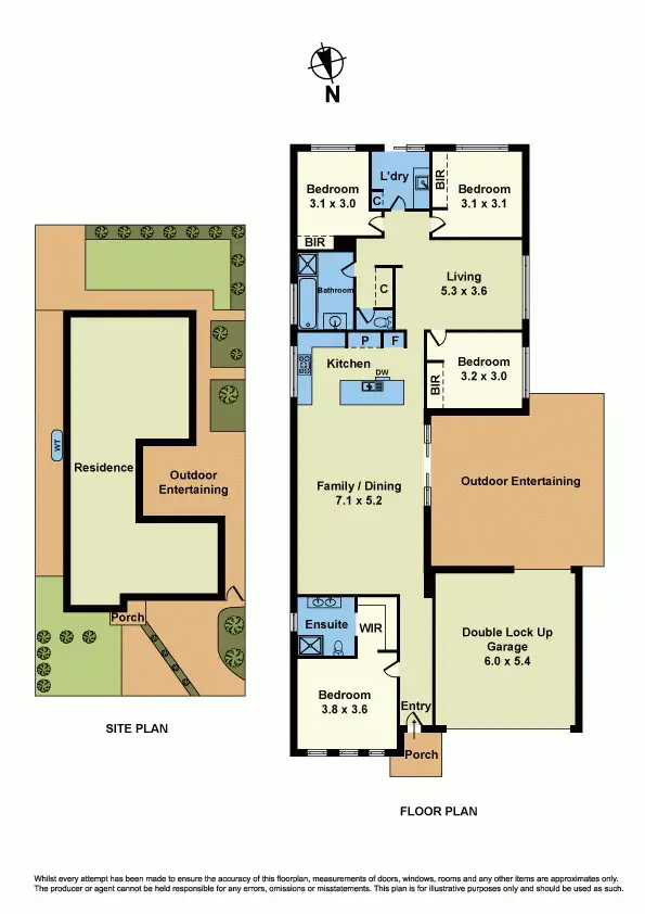 Floorplan of Homely house listing, 35 Fairbridge Road, Point Cook VIC 3030