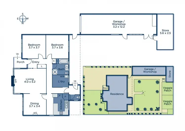 Floorplan of Homely house listing, 129 Middleborough Road, Box Hill South VIC 3128