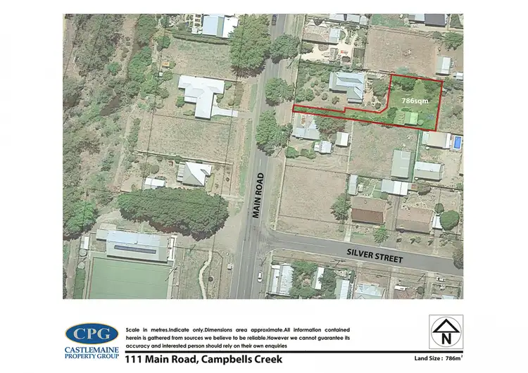 Floorplan of Homely land listing, Lot 2/111 Main Road, Campbells Creek VIC 3451