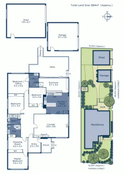Floorplan of Homely house listing, 22 Thomas Street, Mitcham VIC 3132