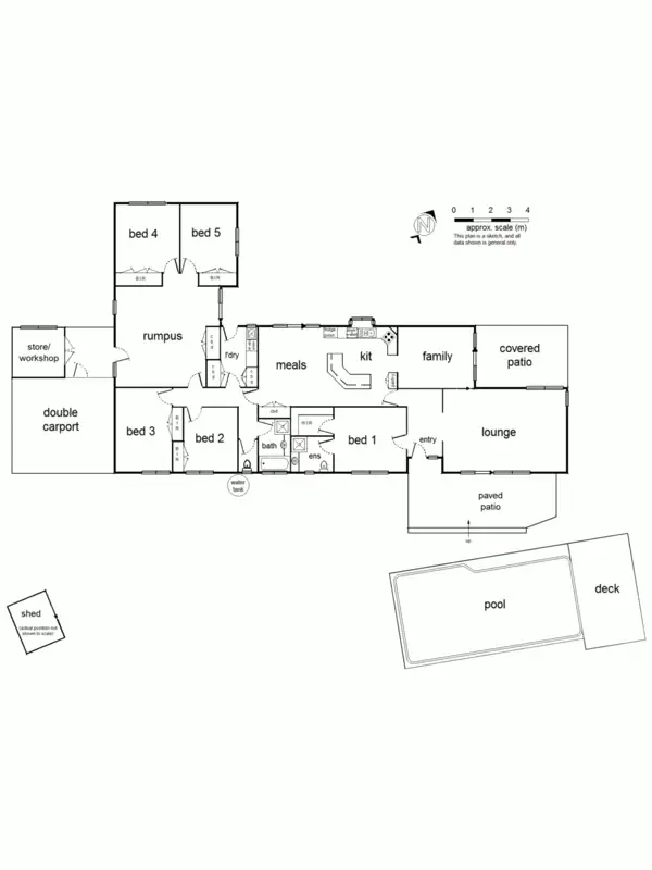 Floorplan of Homely house listing, 30-32 Ennismore Crescent, Park Orchards VIC 3114