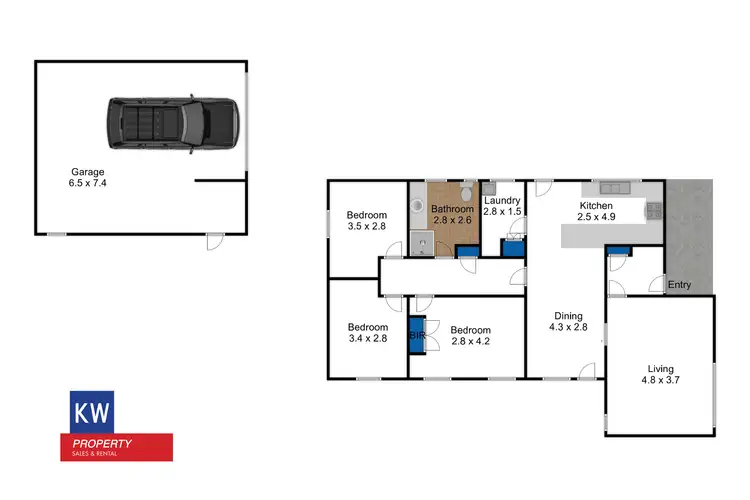 Floorplan of Homely house listing, 47 Maple Cres, Churchill VIC 3842