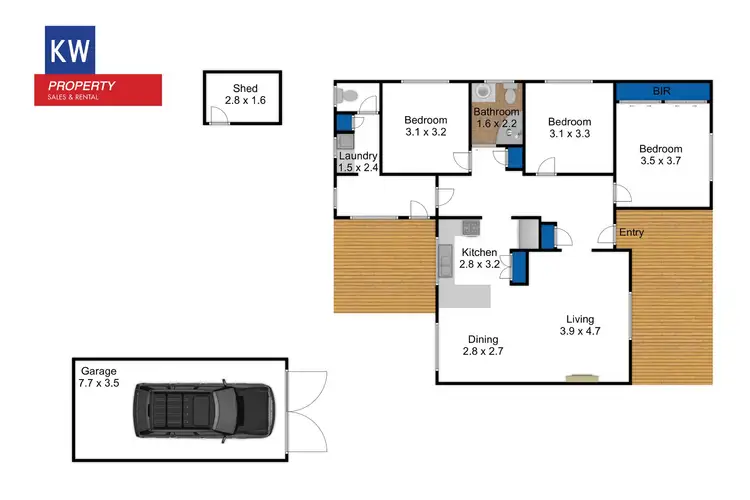 Floorplan of Homely house listing, 6A Crinigan Road, Morwell VIC 3840