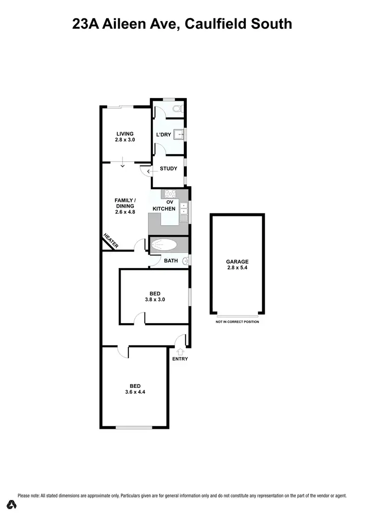 Floorplan of Homely house listing, 23A Aileen Avenue, Caulfield South VIC 3162