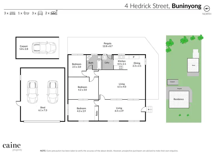 Floorplan of Homely house listing, 4 Hedrick Street, Buninyong VIC 3357