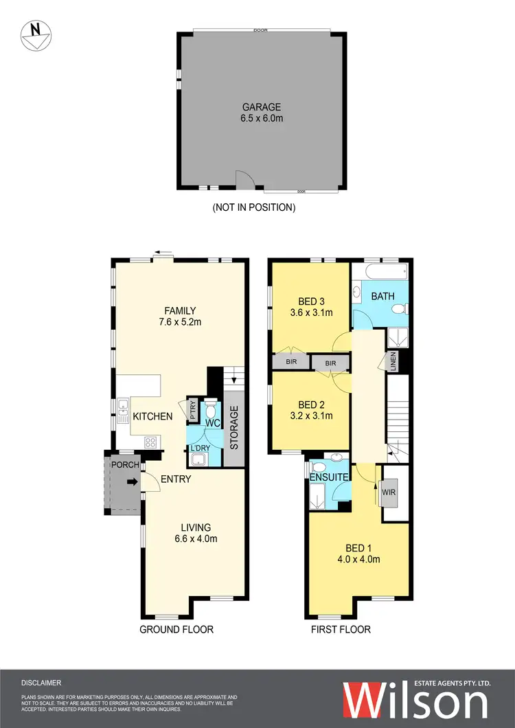 Floorplan of Homely townhouse listing, 2 Elmstone Lane, Lake Gardens VIC 3355