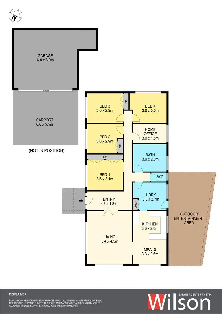Floorplan of Homely house listing, 16 Warratta Avenue, Delacombe VIC 3356