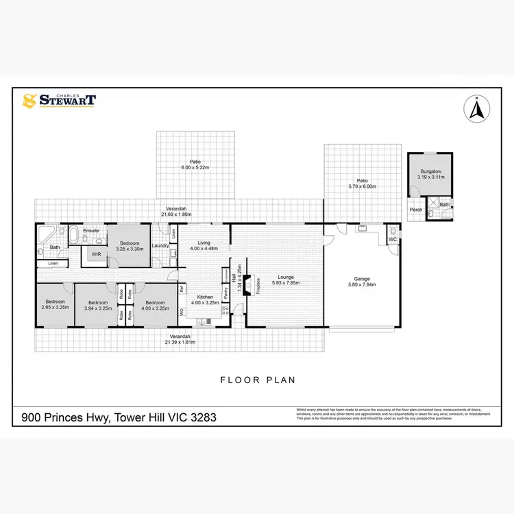 Floorplan of Homely house listing, 900 Princes Highway, Tower Hill VIC 3283
