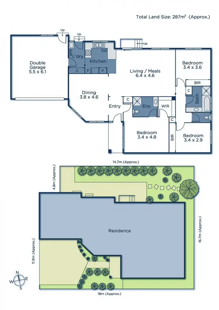 Floorplan of Homely unit listing, 3/7 Anne Street, Blackburn North VIC 3130