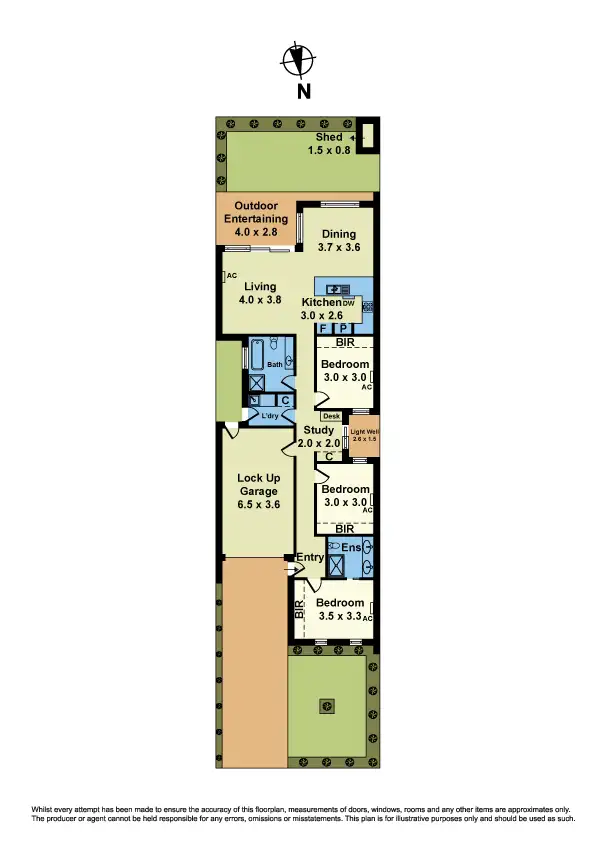 Floorplan of Homely townhouse listing, 29 Bunting Court, Altona North VIC 3025