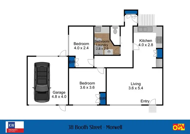 Floorplan of Homely house listing, 38 Booth St, Morwell VIC 3840