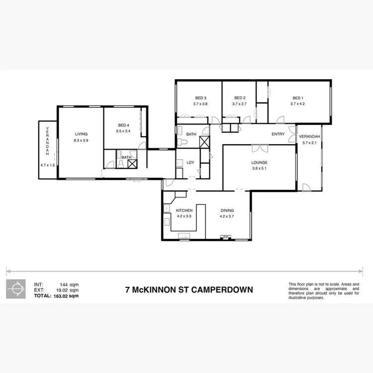 Floorplan of Homely house listing, 7 McKinnon Street, Camperdown VIC 3260