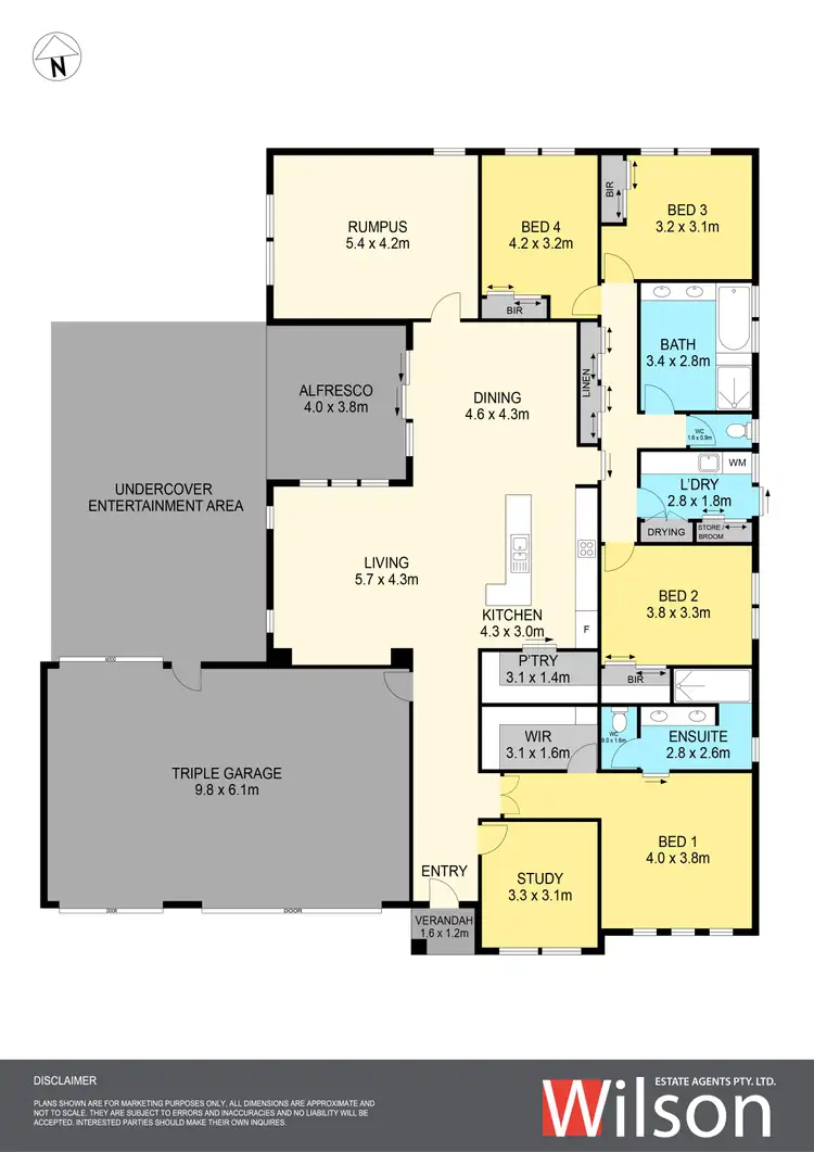 Floorplan of Homely house listing, 4 Carina Drive, Winter Valley VIC 3358