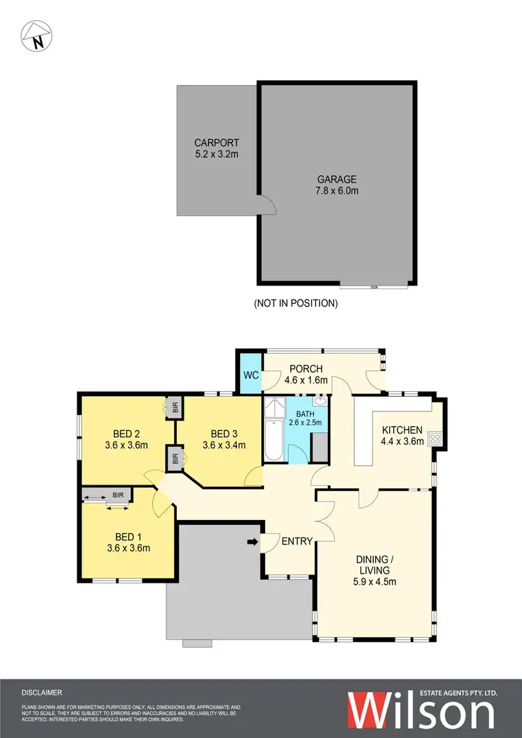 Floorplan of Homely house listing, 12 Fisher Street, Wendouree VIC 3355