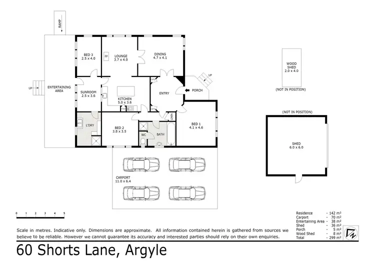 Floorplan of Homely house listing, 60 Shorts Lane, Heathcote VIC 3523