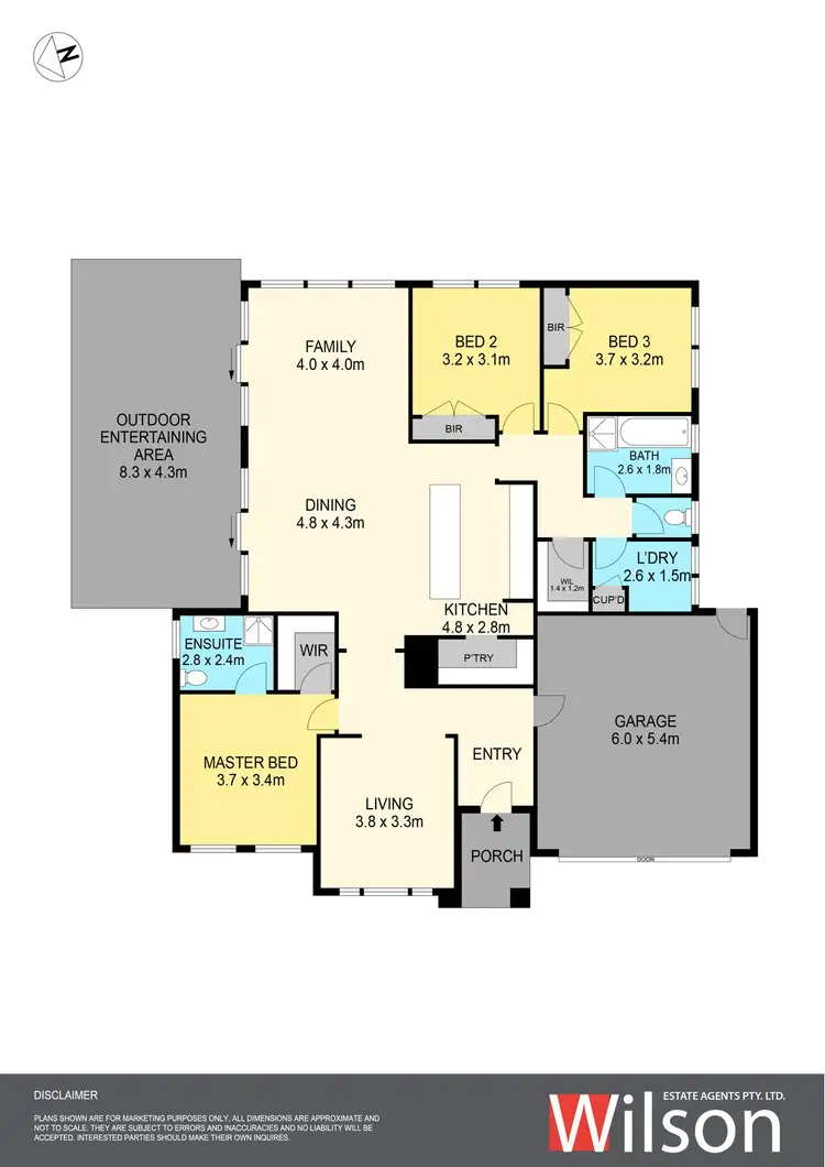 Floorplan of Homely house listing, 122A Clyde Street, Soldiers Hill VIC 3350