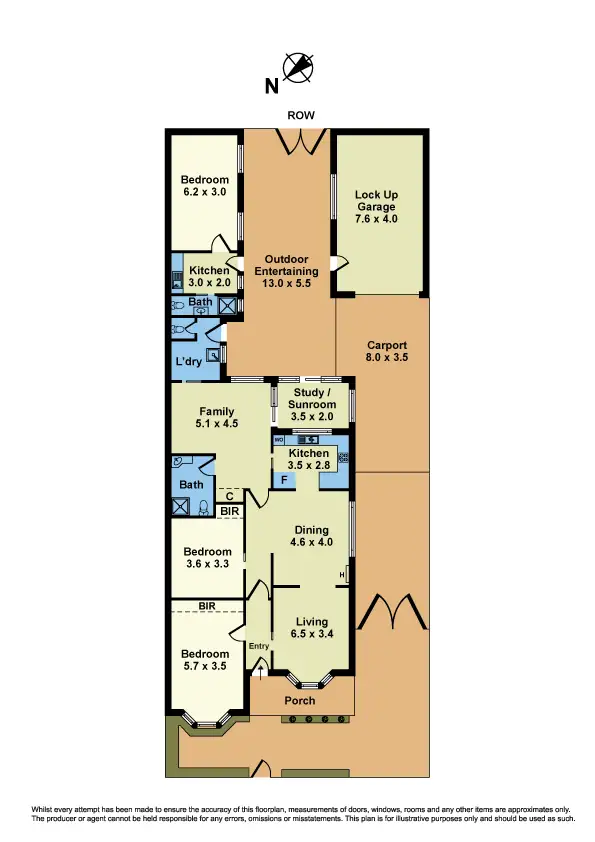 Floorplan of Homely house listing, 91 Cole Street, Williamstown VIC 3016