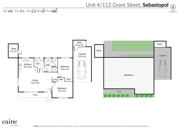 Floorplan of Homely house listing, 4/112 Grant Street, Sebastopol VIC 3356