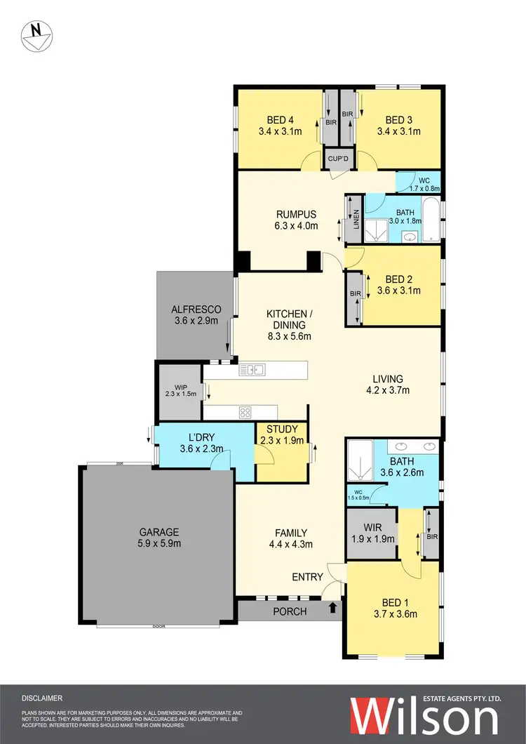 Floorplan of Homely house listing, 10 Jordan Avenue, Delacombe VIC 3356