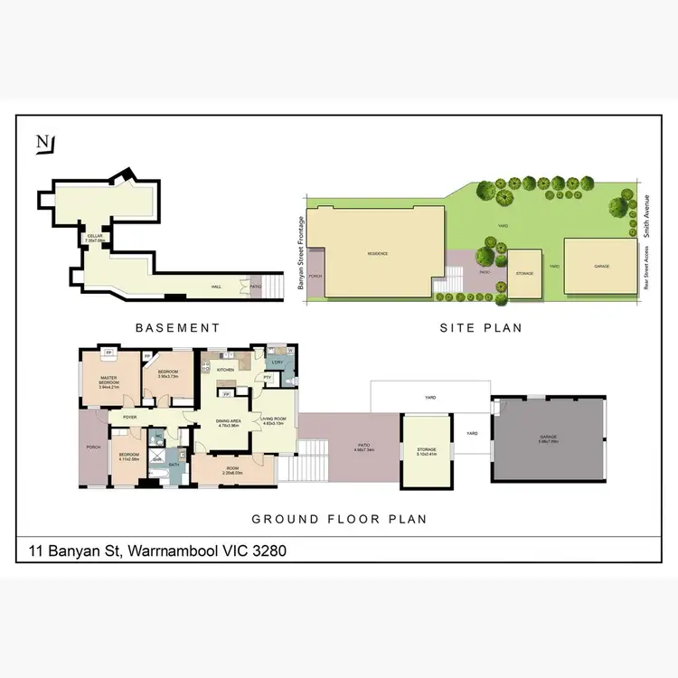 Floorplan of Homely house listing, 11 Banyan Street, Warrnambool VIC 3280