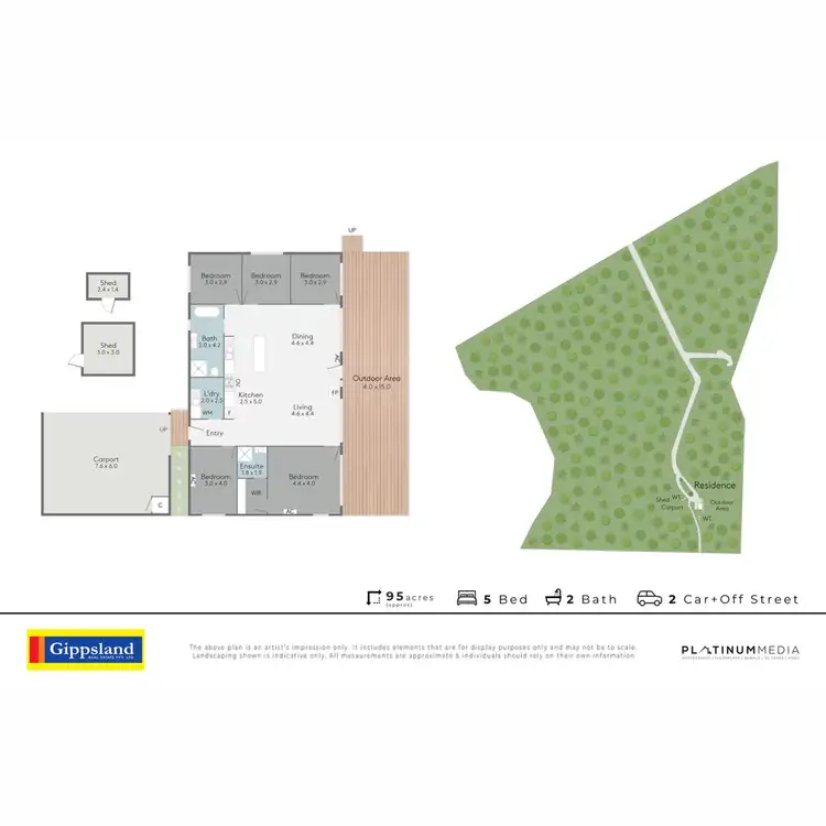 Floorplan of Homely rural property listing, Address available on request