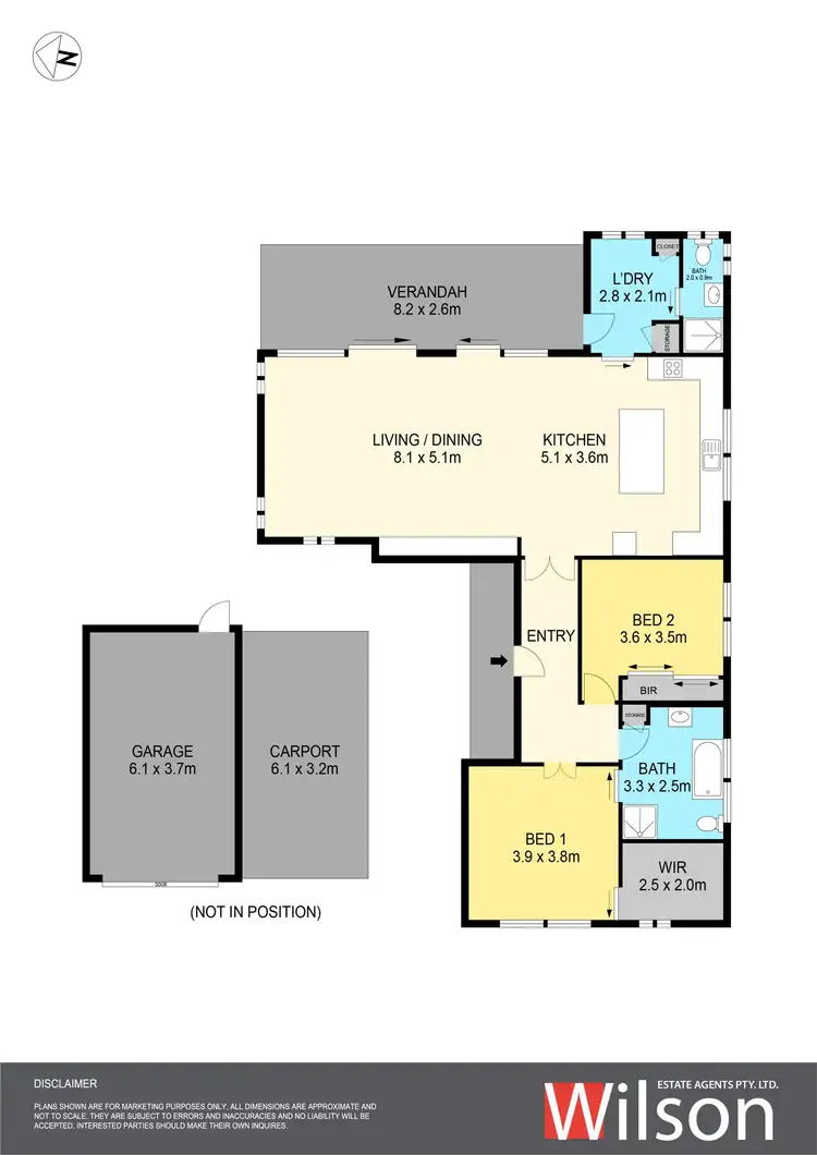 Floorplan of Homely house listing, 11 Grandison Avenue, Mount Clear VIC 3350