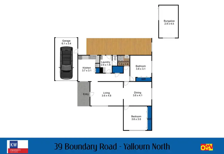 Floorplan of Homely house listing, 39 Boundary Road, Yallourn North VIC 3825