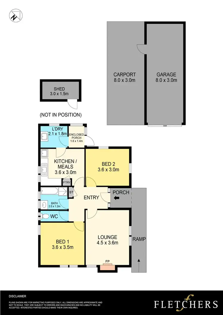 Floorplan of Homely house listing, 1222 Norman Street, Wendouree VIC 3355