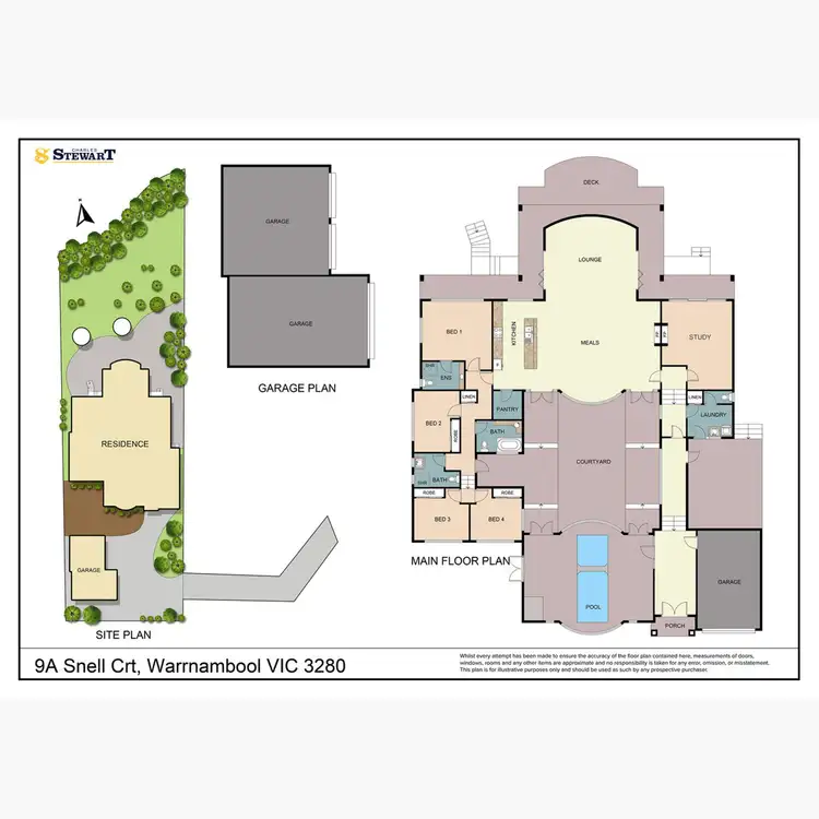 Floorplan of Homely house listing, 9a Snell Court, Warrnambool VIC 3280