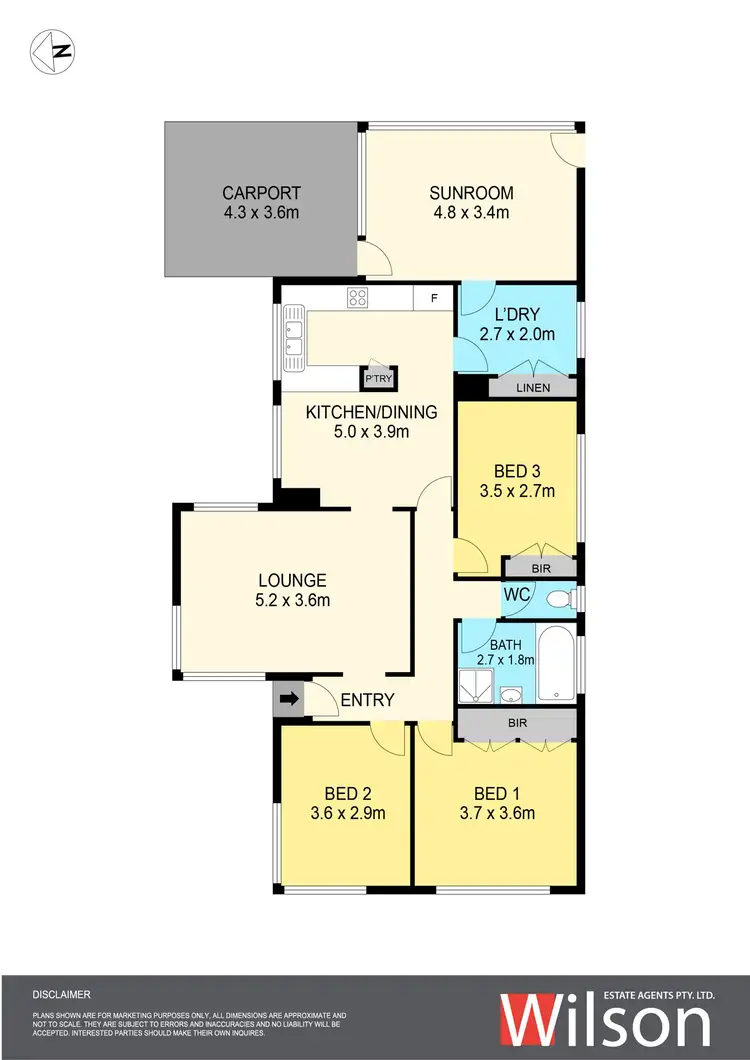 Floorplan of Homely house listing, 810 Lydiard Street, Soldiers Hill VIC 3350