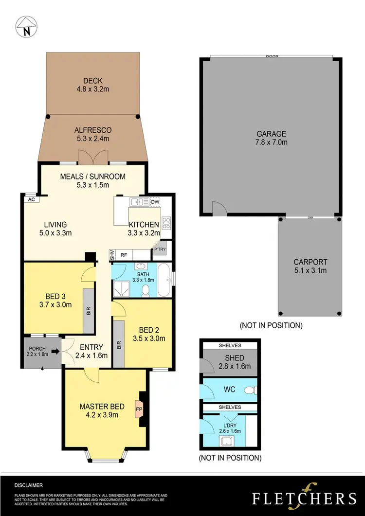 Floorplan of Homely house listing, 808A Urquhart Street, Ballarat Central VIC 3350