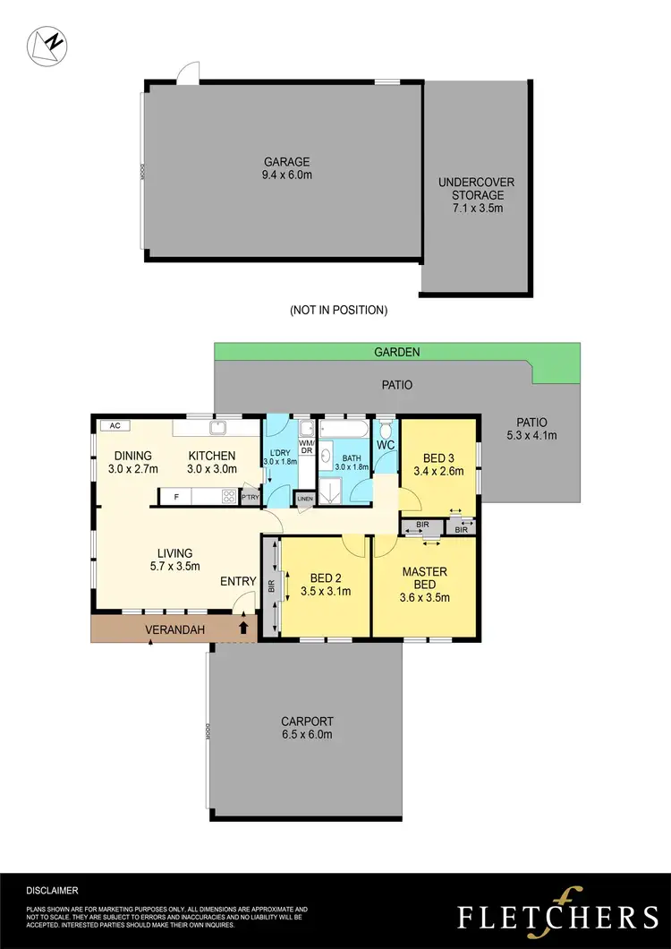 Floorplan of Homely house listing, 11 Mcdonald Drive, Mitchell Park VIC 3355
