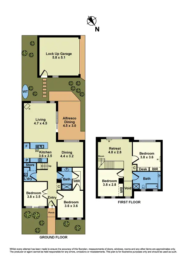 Floorplan of Homely house listing, 49 Aitken Street, Williamstown VIC 3016