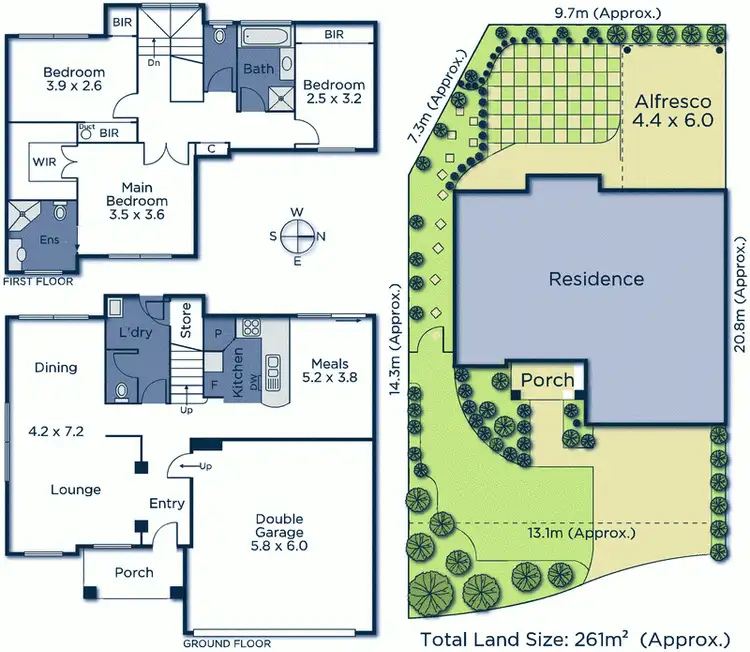 Floorplan of Homely house listing, 48 Arlington Walk, Vermont VIC 3133